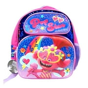 Trolls World Tour 12 Inch Sequin Backpack Featuring Poppy