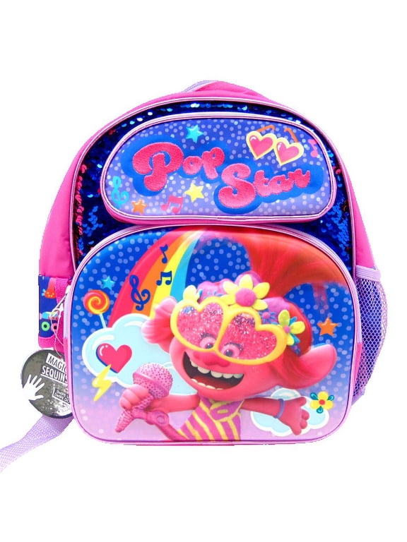 World Tour 12 Inch Sequin Backpack Featuring Poppy