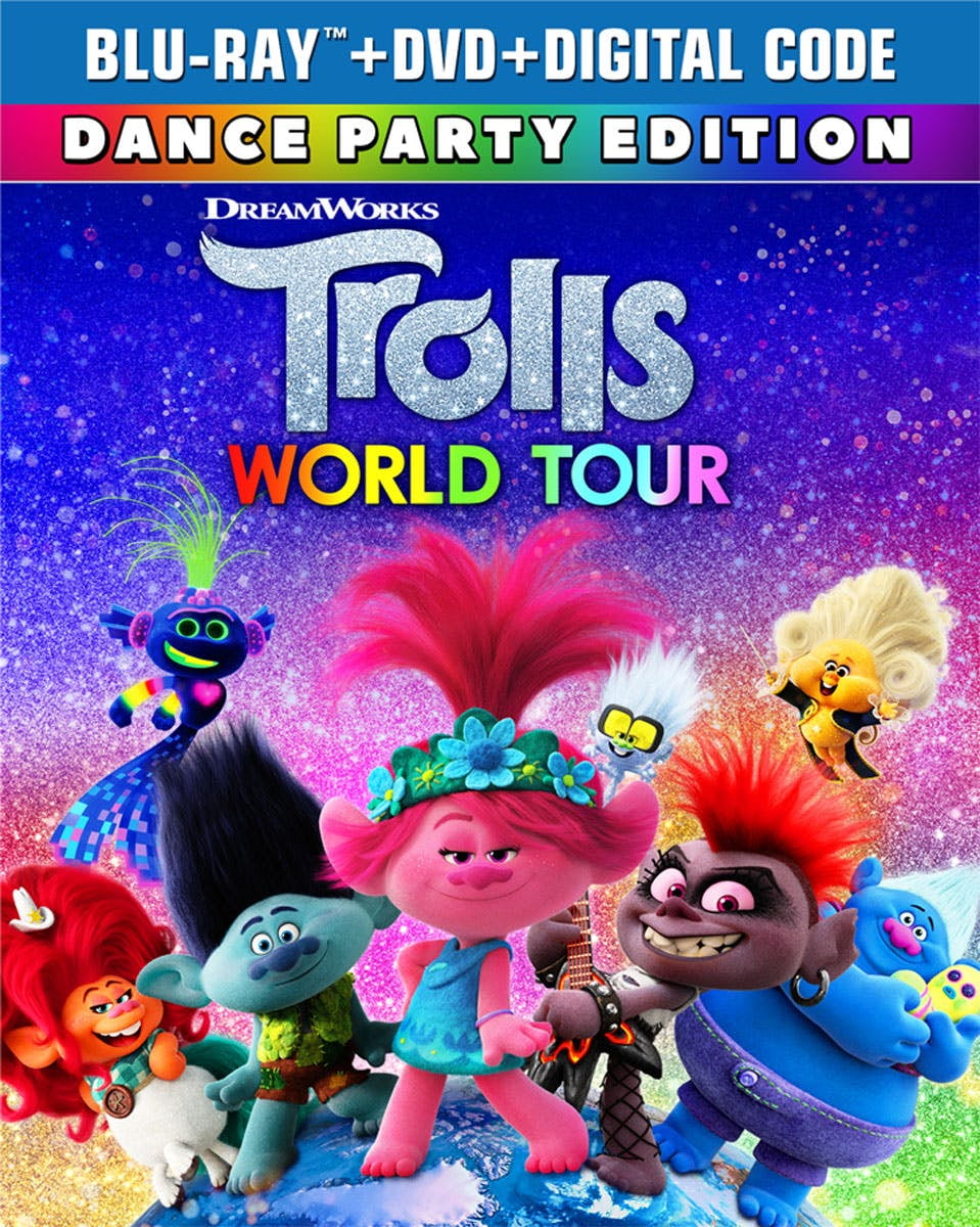 UNIVERSAL Trolls World Tour (Blu-ray + DVD + Digital)