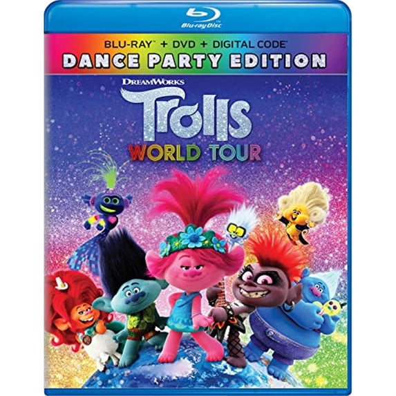 Trolls World Tour (Blu-ray + DVD + Digital)