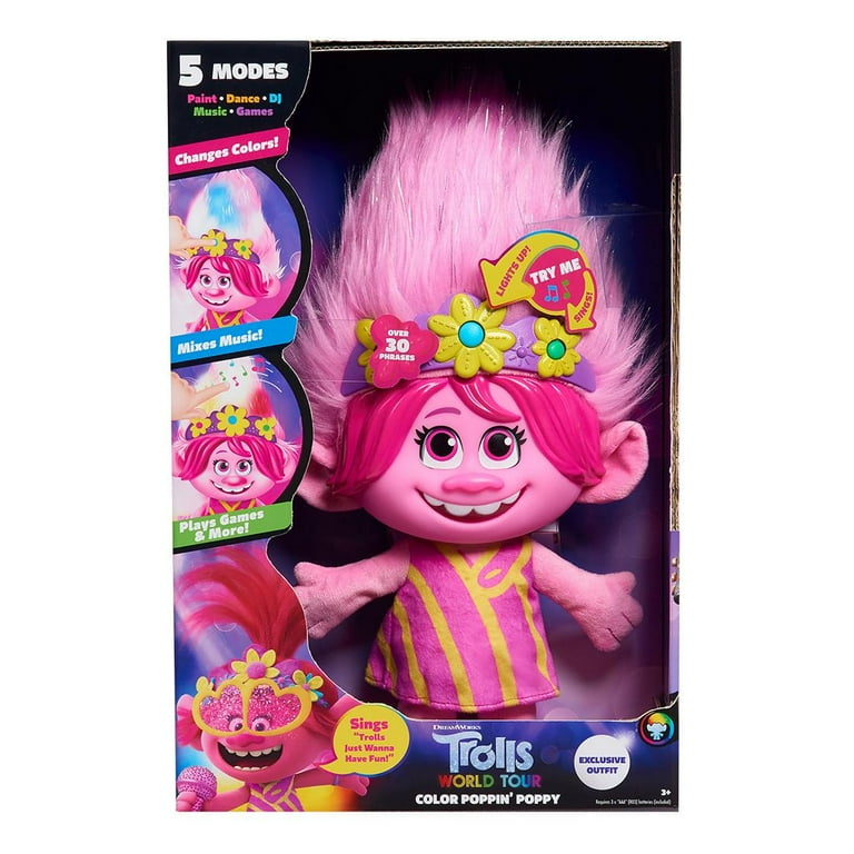 Trolls World Tour Color Poppin Poppy Walmart