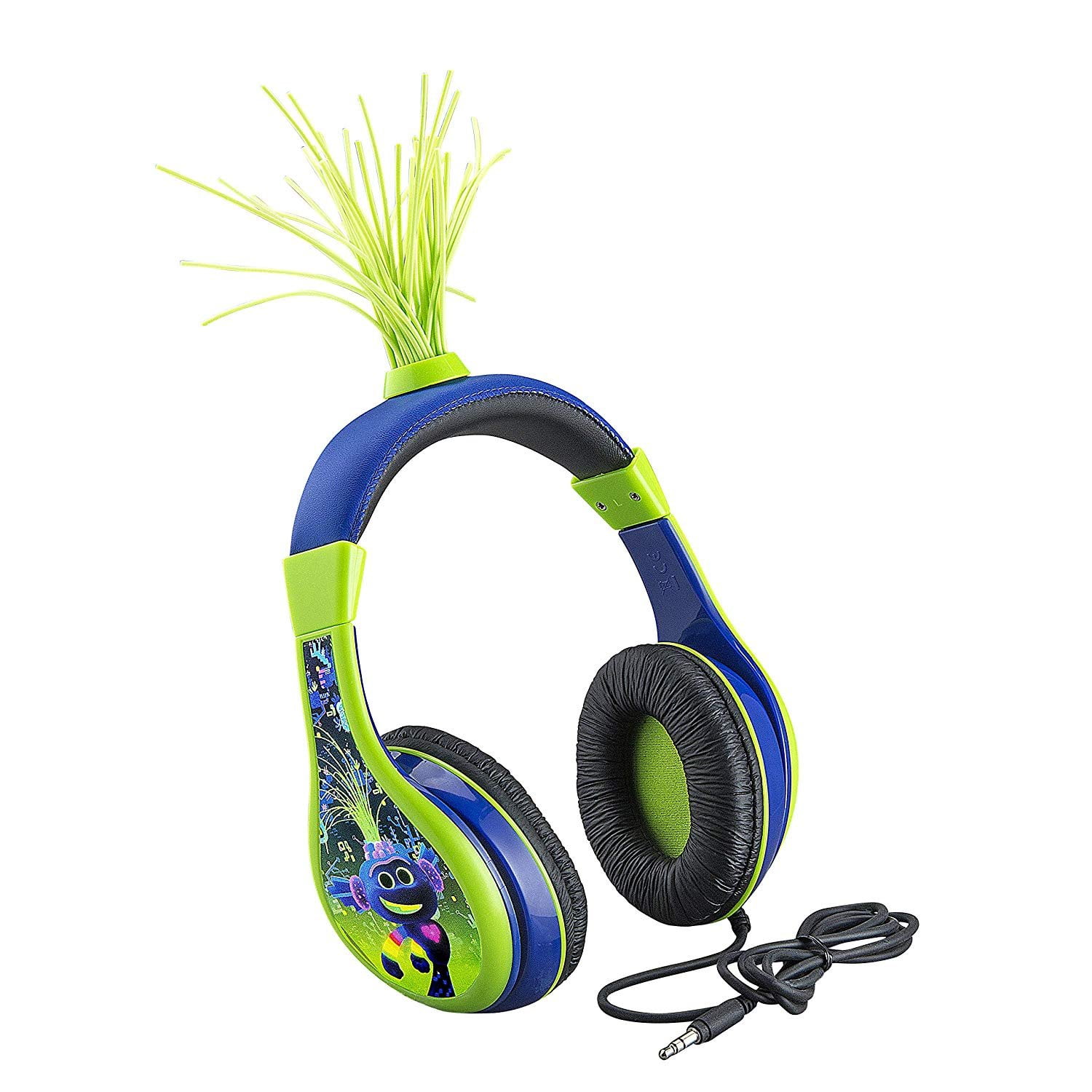 Trolls World Tour DJ Trollex Kids Headphones Glow in The Dark