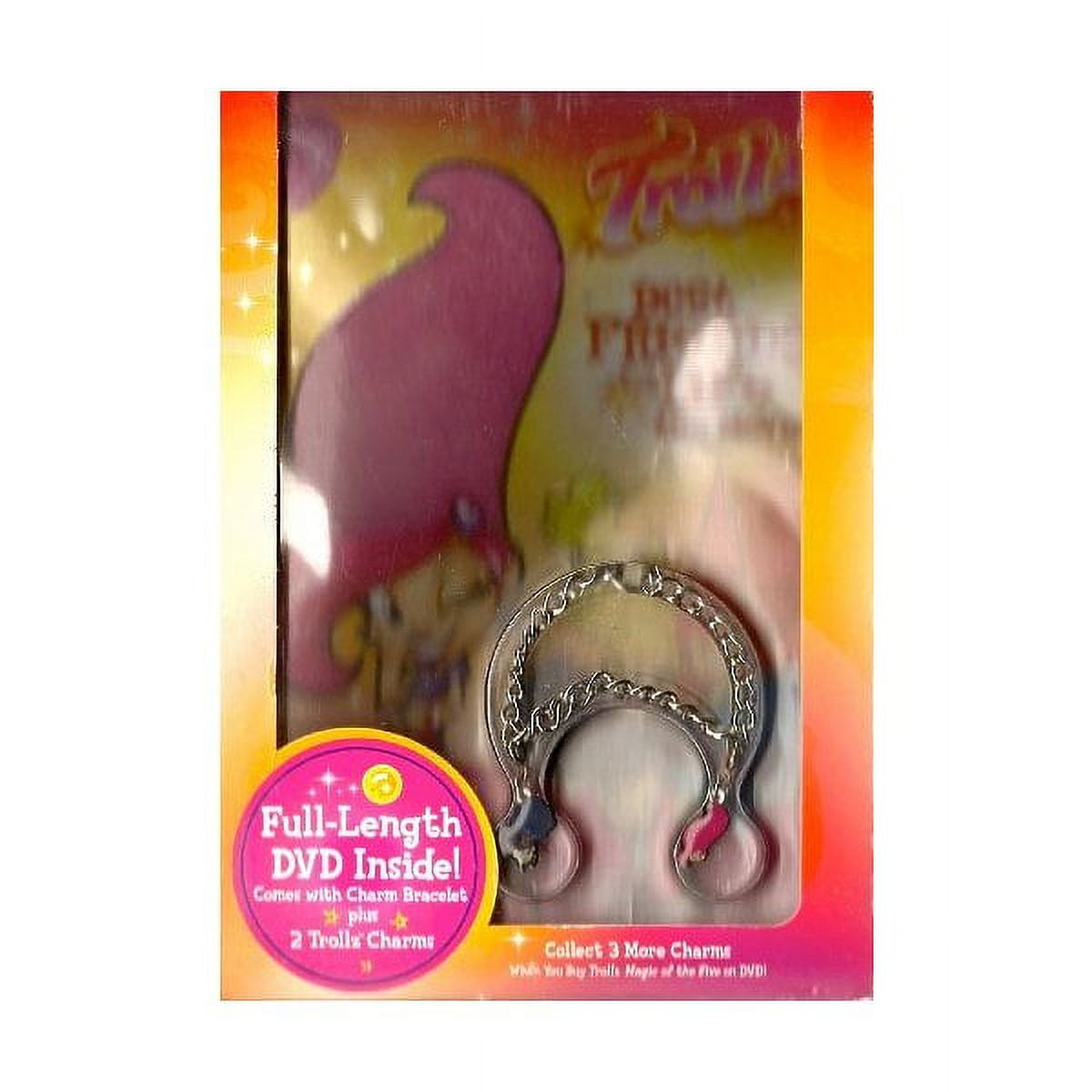 Trollzbest Friends for Life the Movie,dvd & Trollz Charm Bracelet,plus