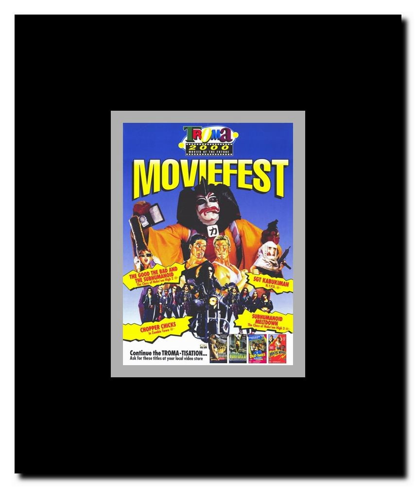 Troma Moviefest Framed Movie Poster