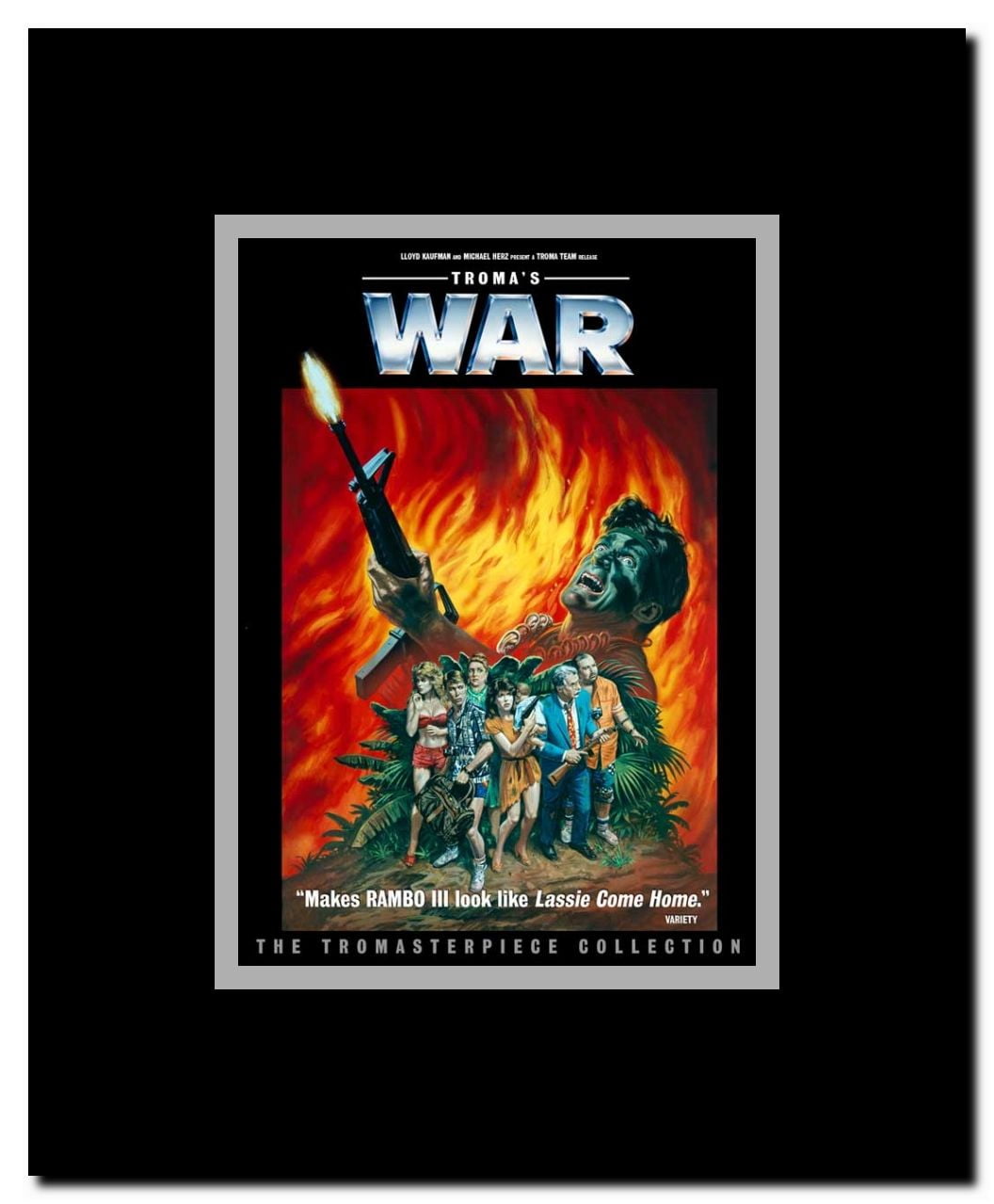 Troma's War Framed Movie Poster