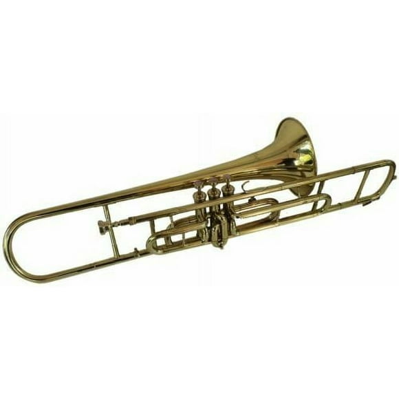 Trombone Bb Pitch Brass-With Hard Case And Mouthpiece Beginner Solid Songs