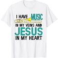 thumbnail image 1 of Trombone Christian Musician Jesus In My Heart T-shirt Gift, 1 of 3
