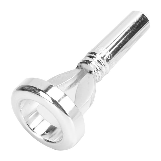 Trombone Mouthpiece Trainer Cooper Silver Plated Simulator Trumpet