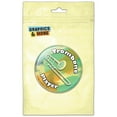 thumbnail image 1 of Trombone Player Band Instrument Brass Pinback Button Pin Badge, 1 of 2