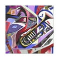 thumbnail image 1 of Trombone in Abstract. - Canvas, 1 of 10