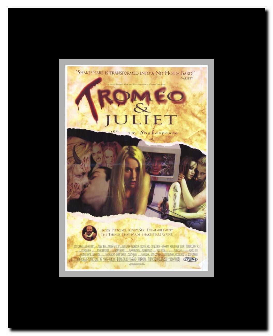 Tromeo & Juliet Framed Movie Poster