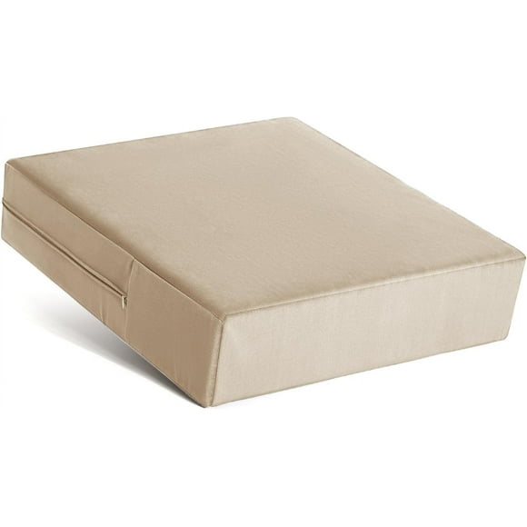 Tromlycs Recliner Cushions for Elderly Long Sitting Gel Memory Foam Cushion for Recliner 20 x 20 x 5 Inch Khaki