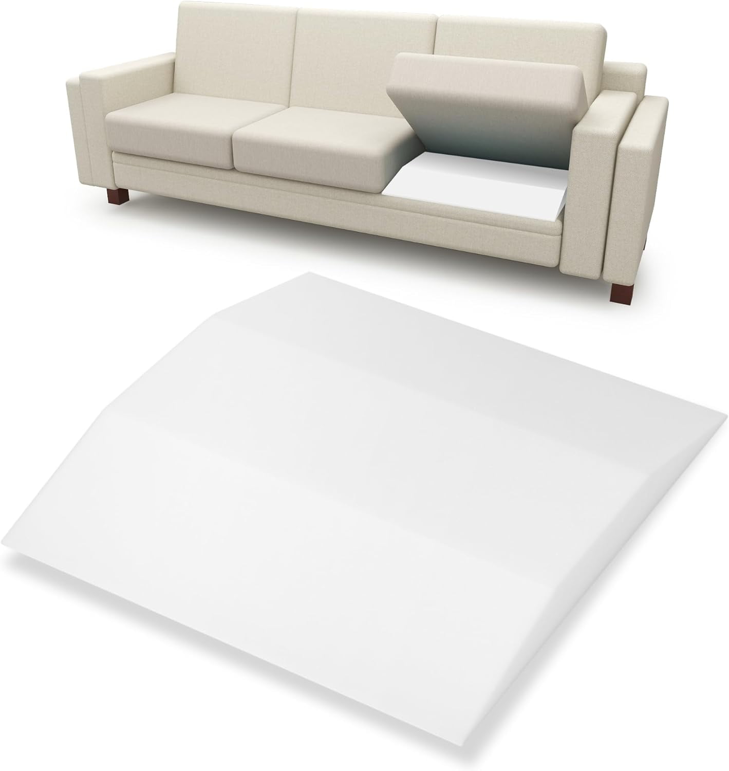 Tromlycs Sofa Couch Cushion Support for Sagging Seat Trapezoidal