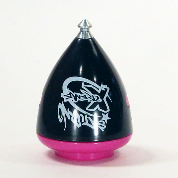 Trompos Space SL Spin Top Saturno Xtreme - Fixed Tip SpinTop (Black Purple)
