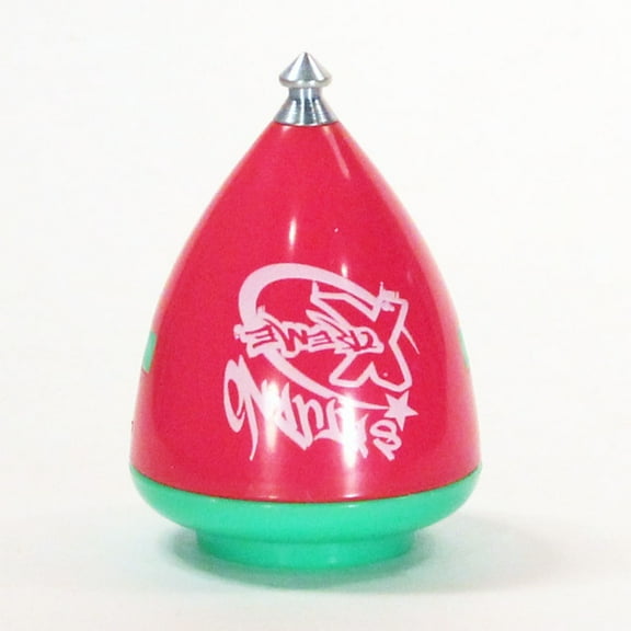 Trompos Space SL Spin Top Saturno Xtreme - Fixed Tip SpinTop (Red Green)