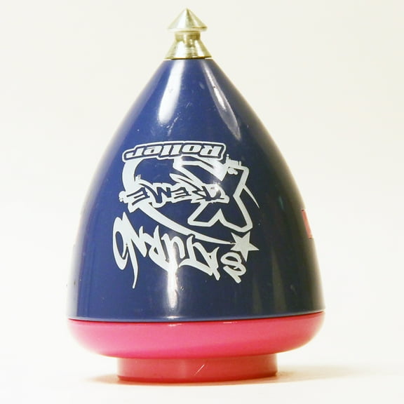 Trompos Space SL Spin Top Saturno Xtreme Roller - Bearing Tip SpinTop - (Blue Pink)