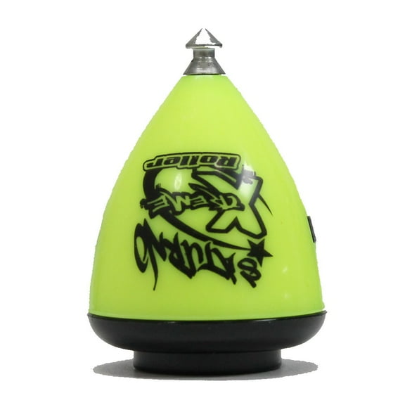 Trompos Space SL Spin Top Saturno Xtreme Roller - Bearing Tip SpinTop - (Yellow Black)