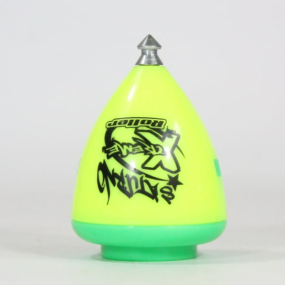 Trompos Space SL Spin Top Saturno Xtreme Roller - Bearing Tip SpinTop - (Yellow Green)