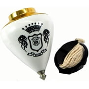 Trompos Space Spin Top Jupiter - Fixed Tip SpinTop Gold
