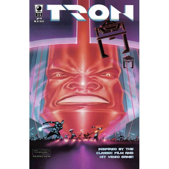 Tron #4 VF ; Slave Labor Comic Book