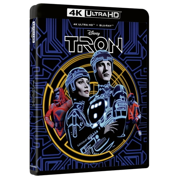 Blu-Ray 4K Uhd Tron (4K Ultra Hd + Blu-Ray Hd) (4K Ultra HD) Jeff Bridges Bruce Boxleitner
