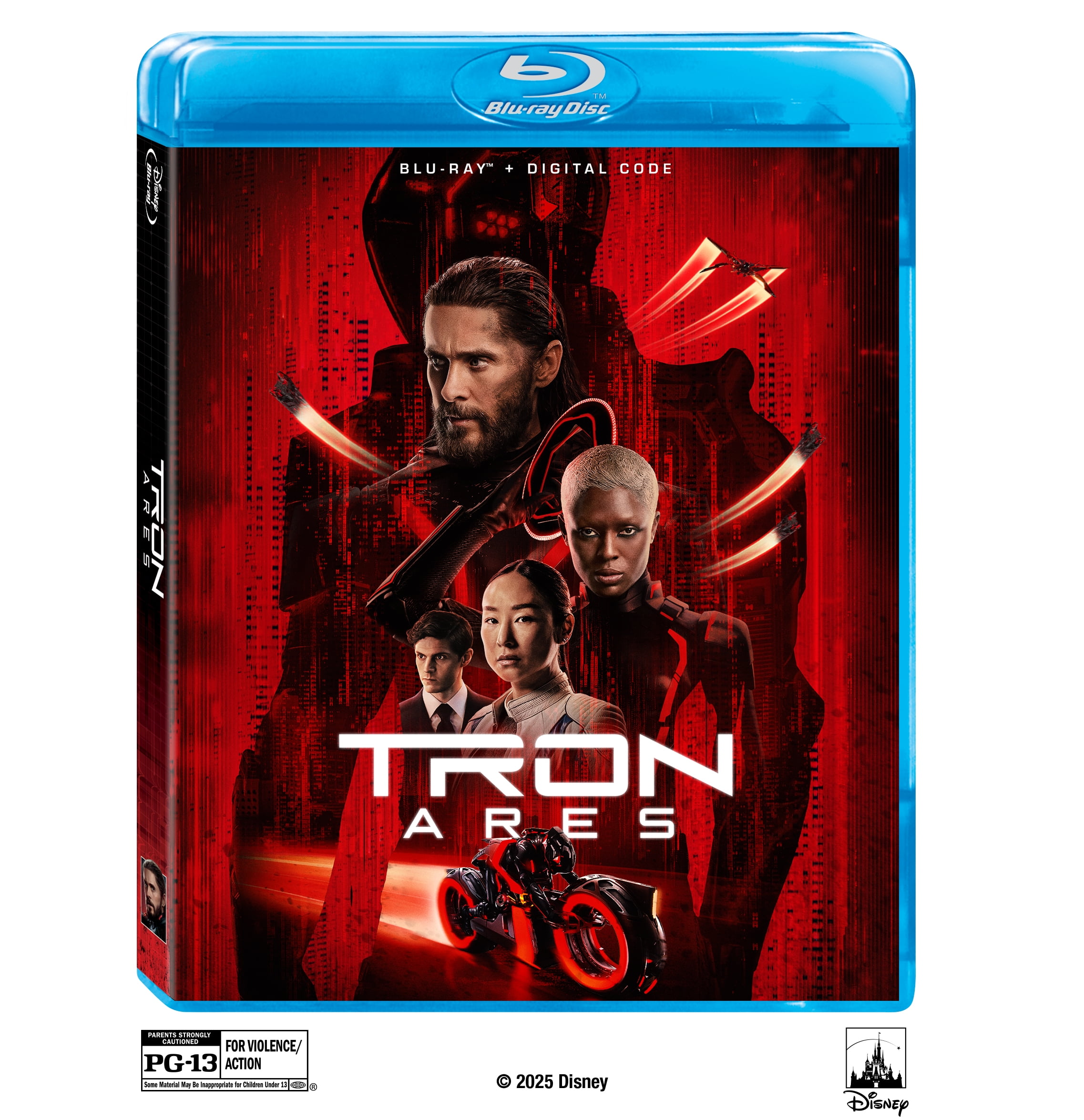 Tron: Ares (Blu-ray + Digital Copy) Walt Disney Pictures, Action & Adventure, Sci-Fi