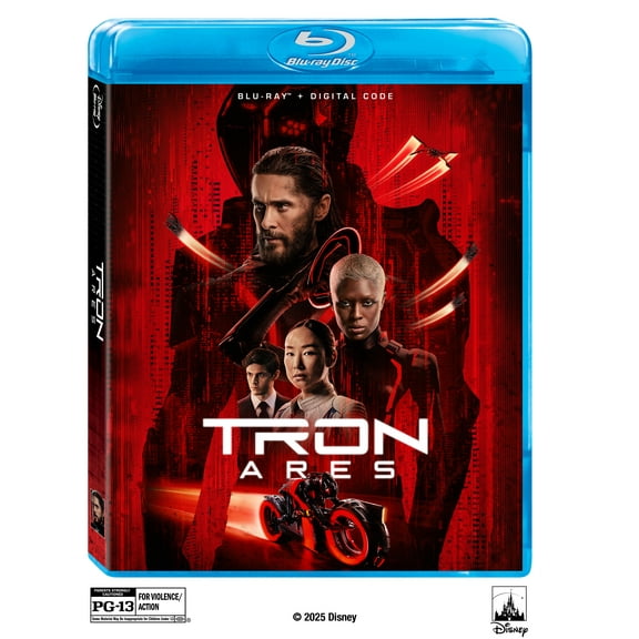 Tron: Ares (Blu-ray + Digital Copy) Walt Disney Pictures, Action & Adventure, Sci-Fi