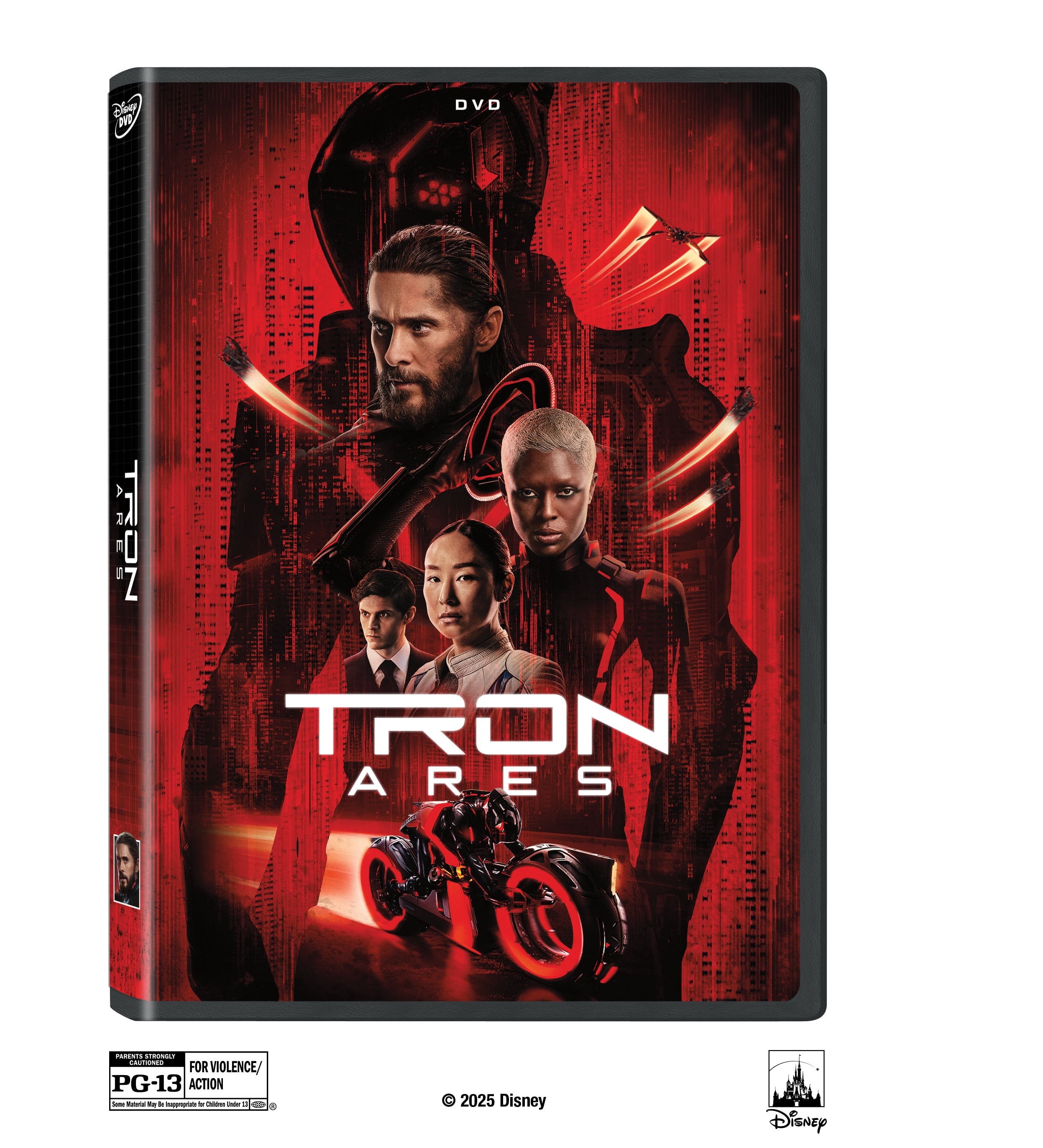 Tron: Ares DVD by Walt Disney Pictures, Action Sci-Fi Adventure