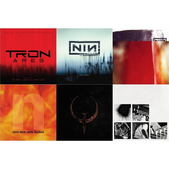 Tron: Ares (Ost) (180G/2LP) & With Teeth (2LP) & Fragile (3LP/180G/2016 Remaster) & Broken (180G/LP/7Inch) & Quake (2LP) & Bad Witch (LP)