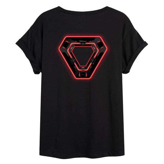 Tron Ares - Tron Ares Disk - Womens Oversized Graphic T-Shirt