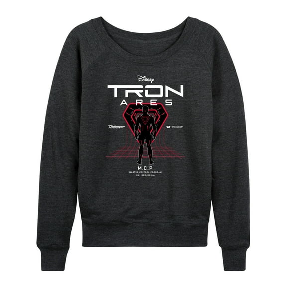 Tron Ares - Tron Dark Digital - Women's French Terry Long Sleeve Pullover