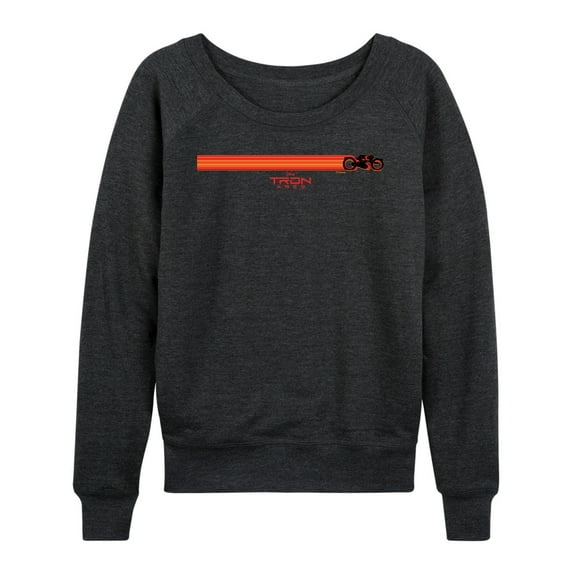 Tron Ares - Tron Motorcyle Bike - Women's French Terry Long Sleeve Pullover