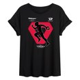 thumbnail image 1 of Tron Ares - Tron Runner - Womens Oversized Graphic T-Shirt, 1 of 4