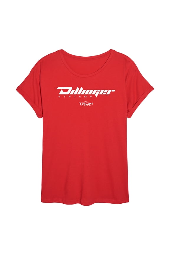 - Dillinger Systems - Juniors Oversized Graphic T-Shirt