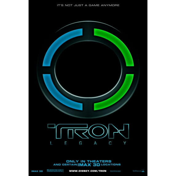 Tron Legacy Movie Poster 24x36 Art Poster 24x36 #473365 Multi-Color Square Adults Best Posters