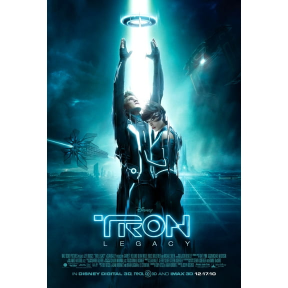 Tron Legacy Movie Poster Metal Print 12inx16in Unframed, Age: Adults Best Posters
