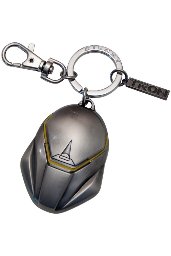 Tron Pewter Keychain