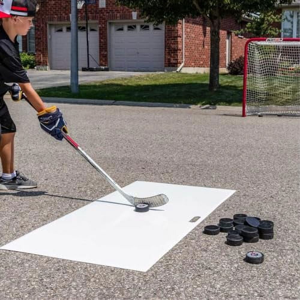 TronX Hockey Shooting Pad - Size 24 inches x 48 inches - Simulates The Feel of Real Ice - Easy to Carry - Great for Shooting, Passing and Stickhandling - Weather Proof Coating