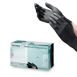 Tronex White Nitrile Exam Gloves Medical Grade Finger Textured - Main Image