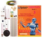 Tronix 3 Complete Lab - Basic Electronics Oscillators and Amplifiers Lab Manual & Parts Kit