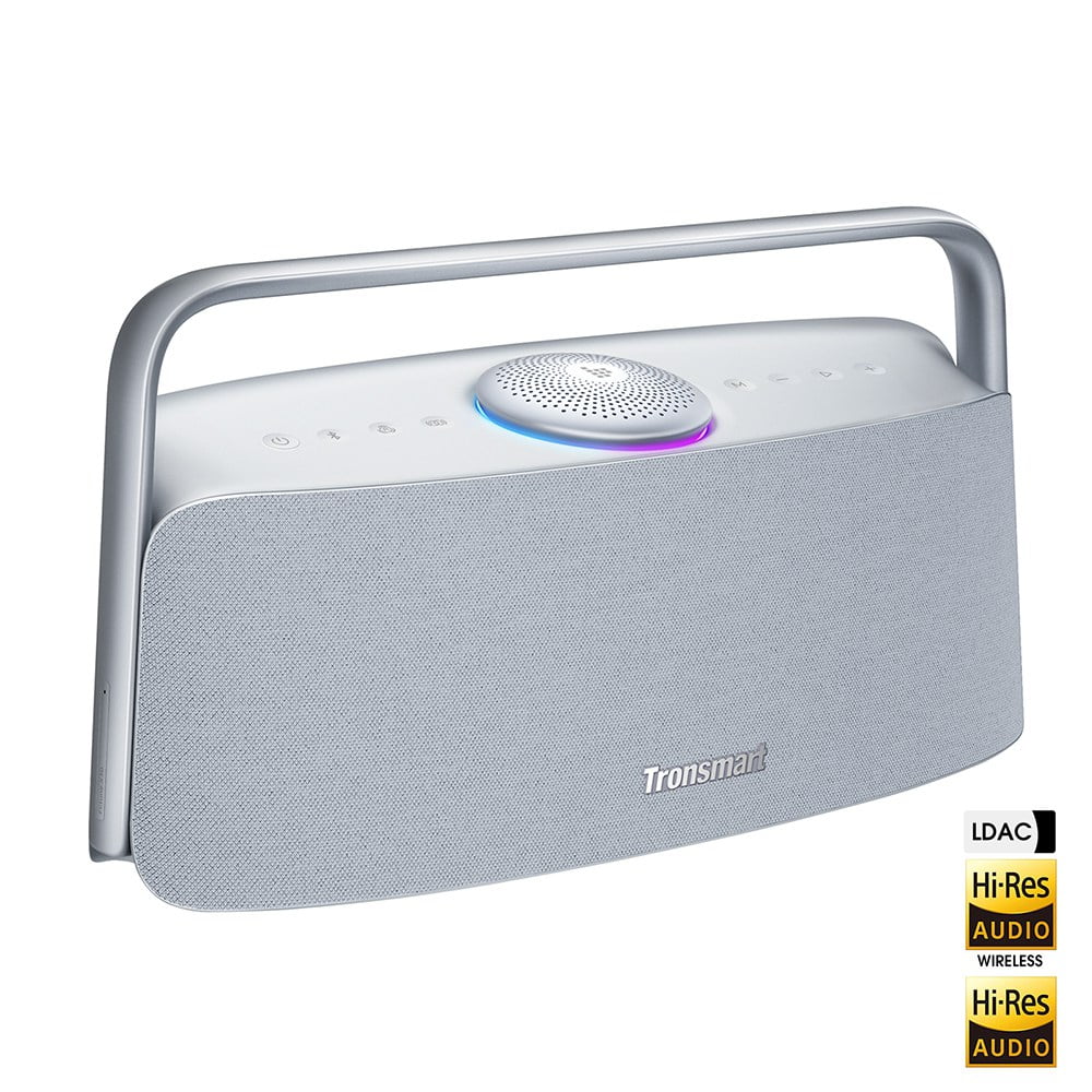 Tronsmart 80W Home Audio Bluetooth Speaker, Immersive Spatial Audio, Hi-Res Wireless Sound, 14 Hours Playtime, 2.2.1 Super Acoustic System, Perfect for Home Theater