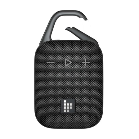 Tronsmart Mirtune H1 Portable Bluetooth Speaker, Big Audio and Punchy Bass, Integrated Carabiner, IPX7 Waterproof, 20H Playtime - Black