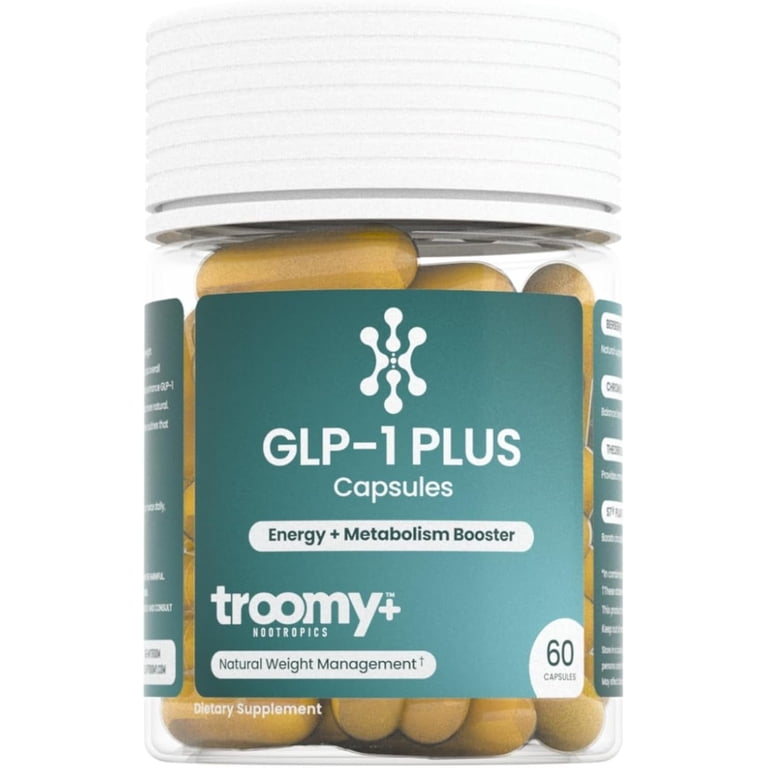 Troomy GLP-1 Plus Supplement - 60 Capsules - Walmart.com Troomy GLP-1 Plus Supplement - 60 Capsules - Walmart.com