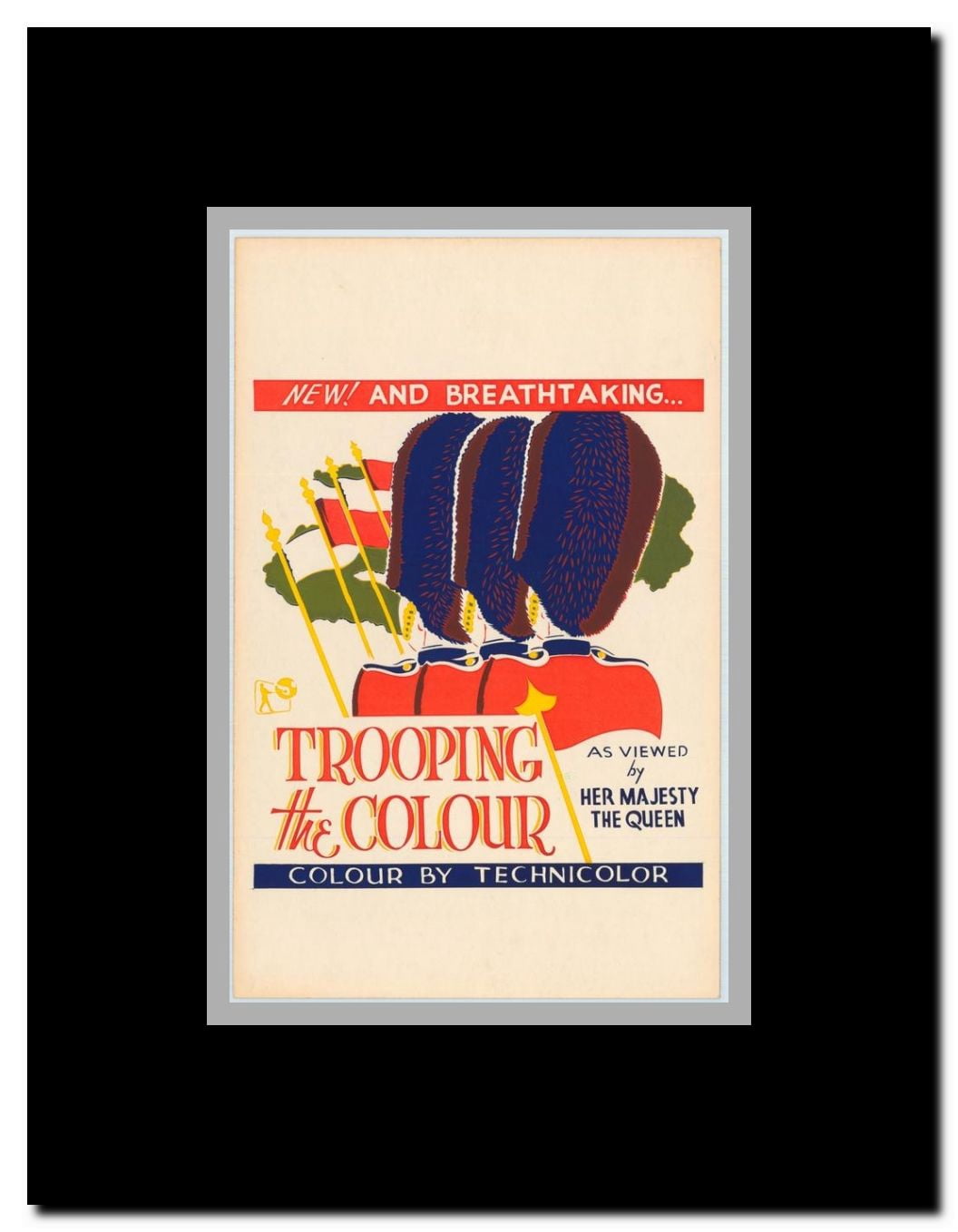 Trooping the Colour Framed Movie Poster