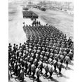 thumbnail image 1 of Troops Of The New 75Th Infantry Division March Onto The Drill Field History (18 x 24), 1 of 2
