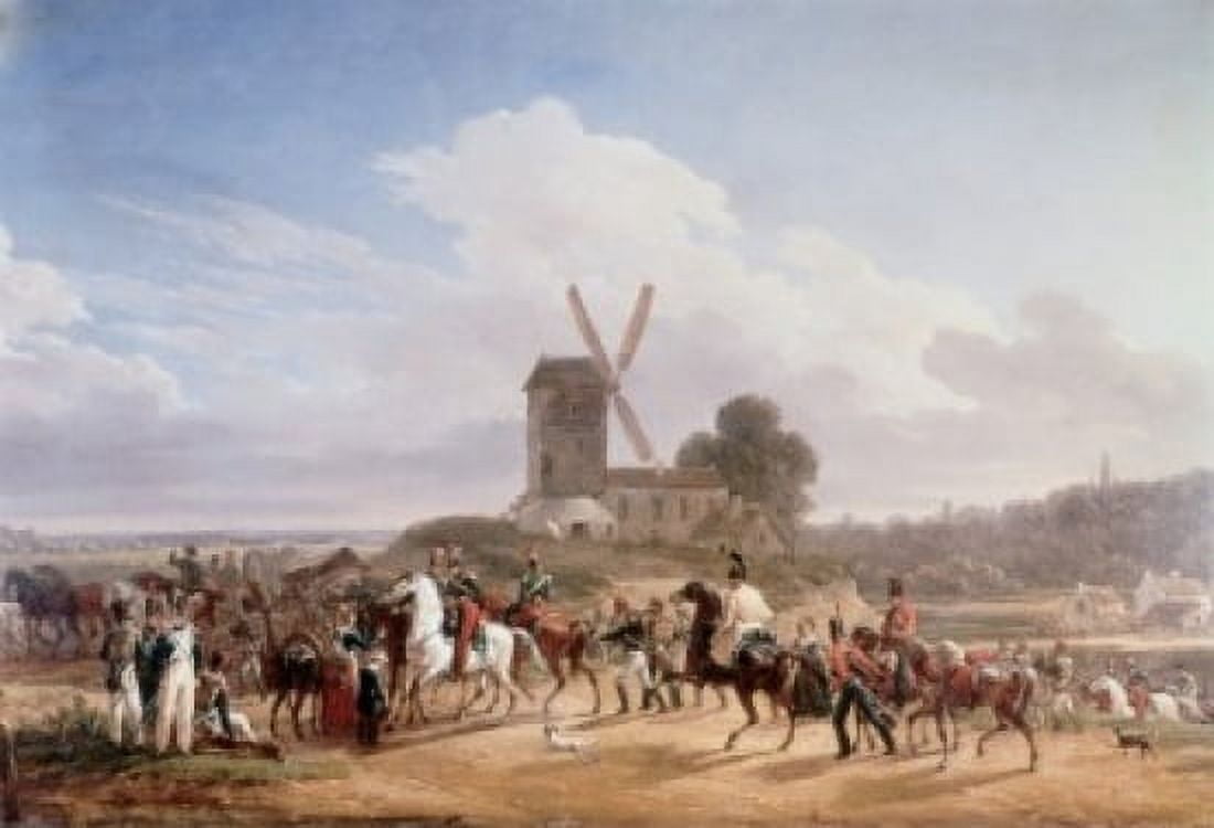 Troops Returning From Battle Fontaines(- ) Canvas Art - (24 x 36)
