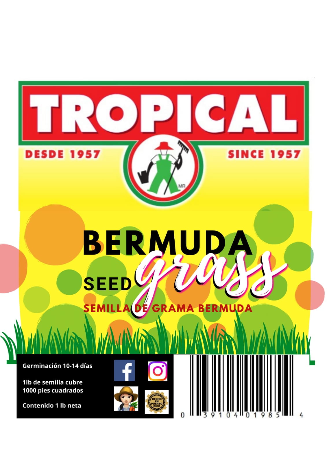 Tropcial Tropical Bermuda Grass Seed