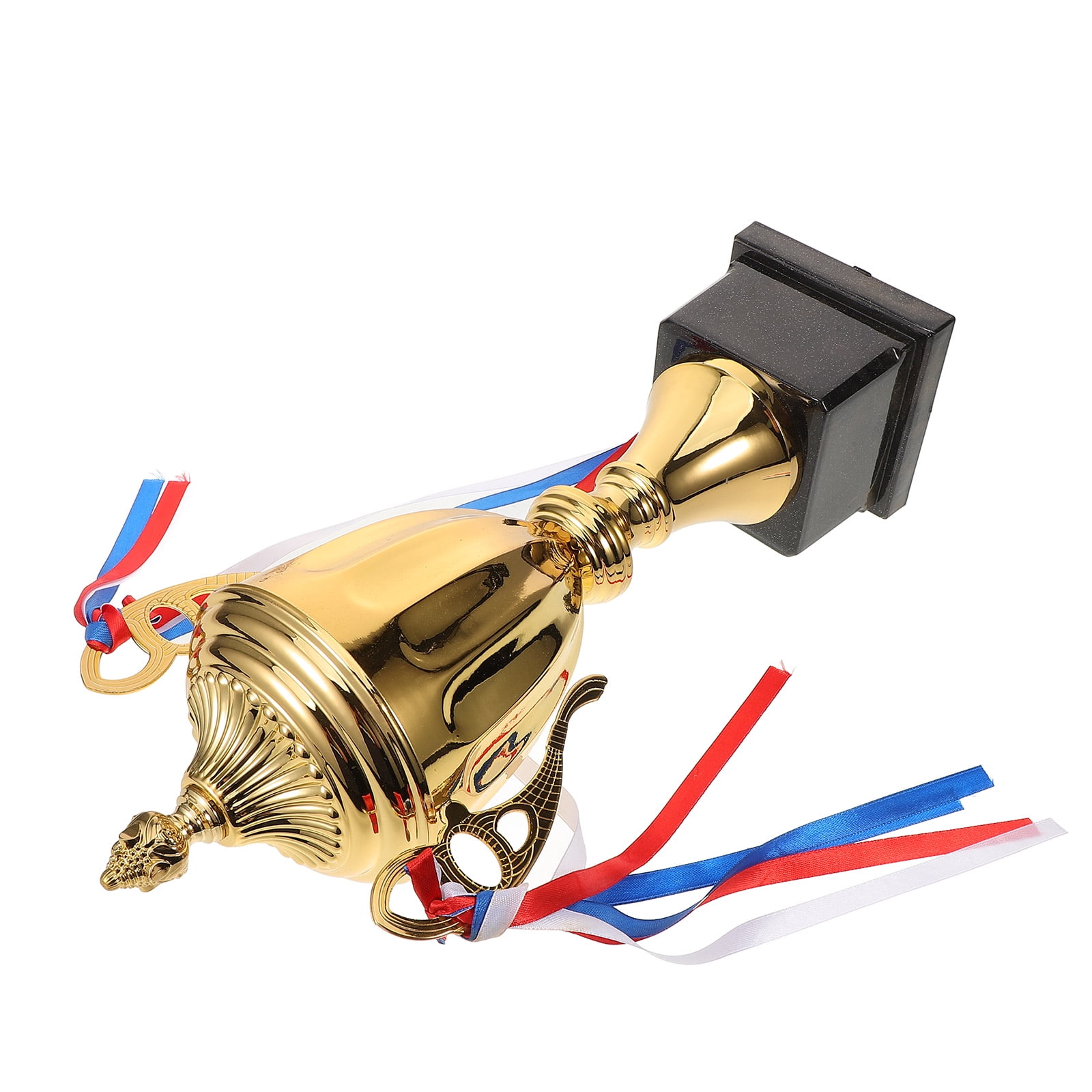 Supvox Sports Competition Trophy Durable Award for Matches Golden Cup 1Pc