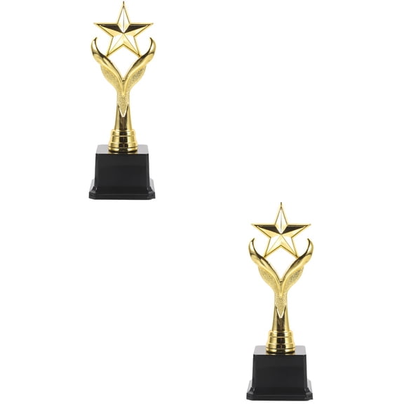 Trophy 2 PCS Turkey Trophies Plastic Homedecor Baseball for Kids Abs Child Student