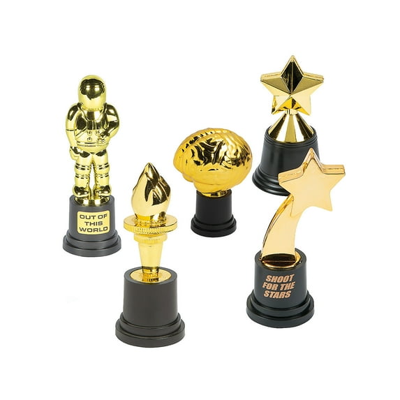 Trophy Assortment, Stationery, Party Supplies, 60 Pieces
